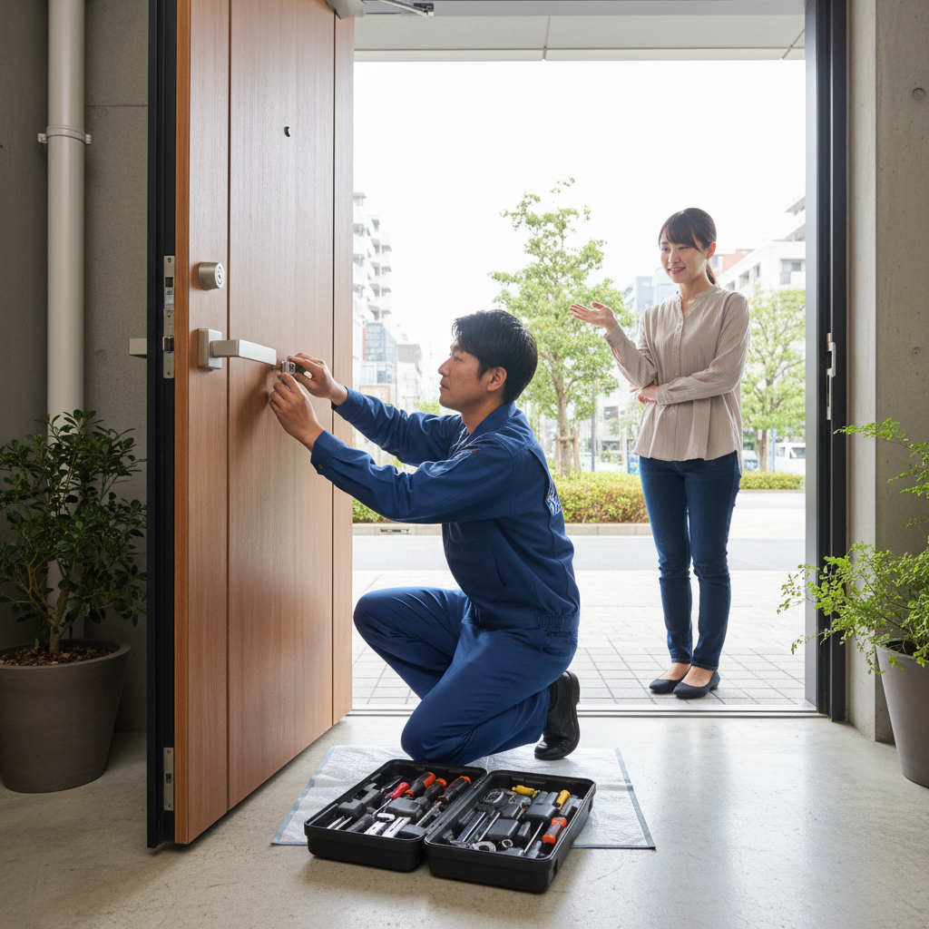 東京都港区西麻布のドア修理｜料金相場・事例・依頼の流れ
