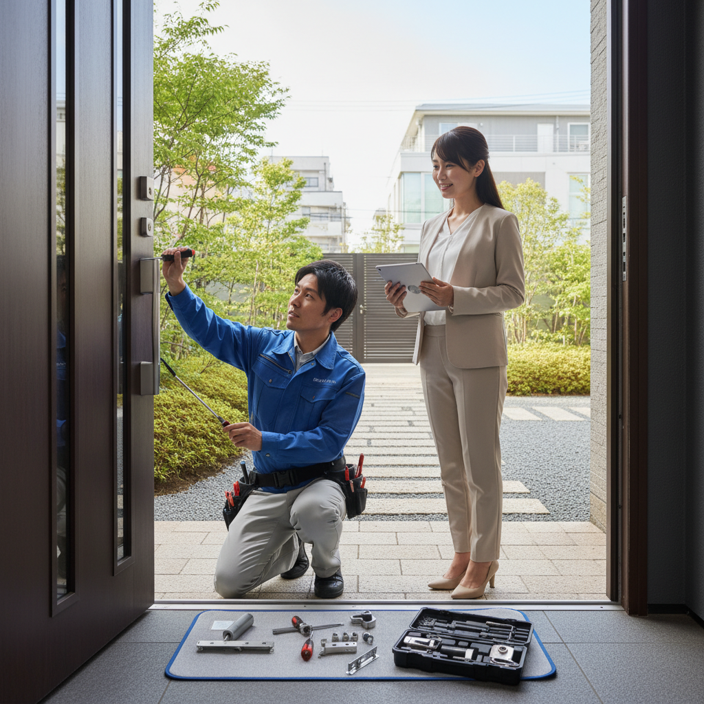 東京都港区白金 ドア修理の料金相場・事例・依頼の流れ