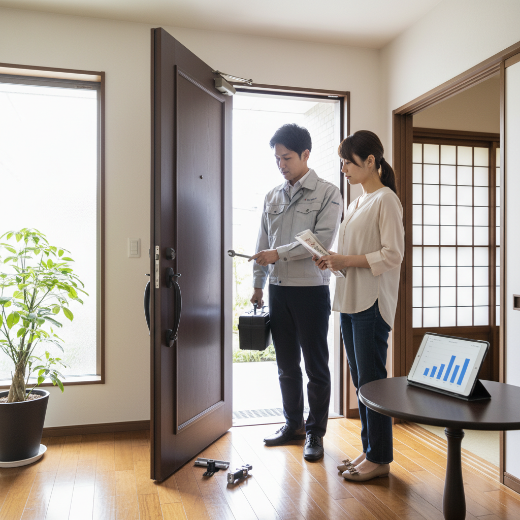 東京都港区麻布永坂町 ドア修理の料金相場と依頼の流れ