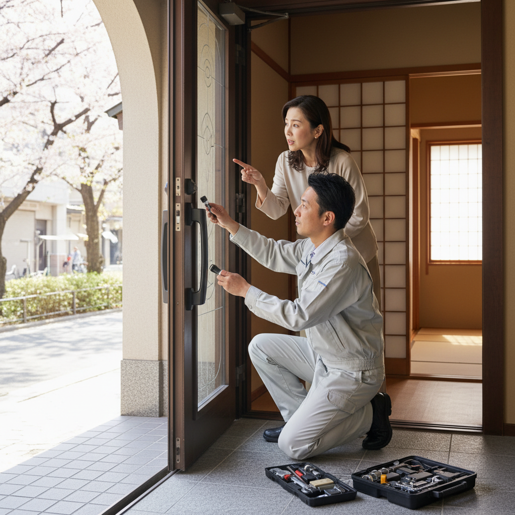 東京都港区麻布台のドア修理、料金・事例・依頼の流れを解説