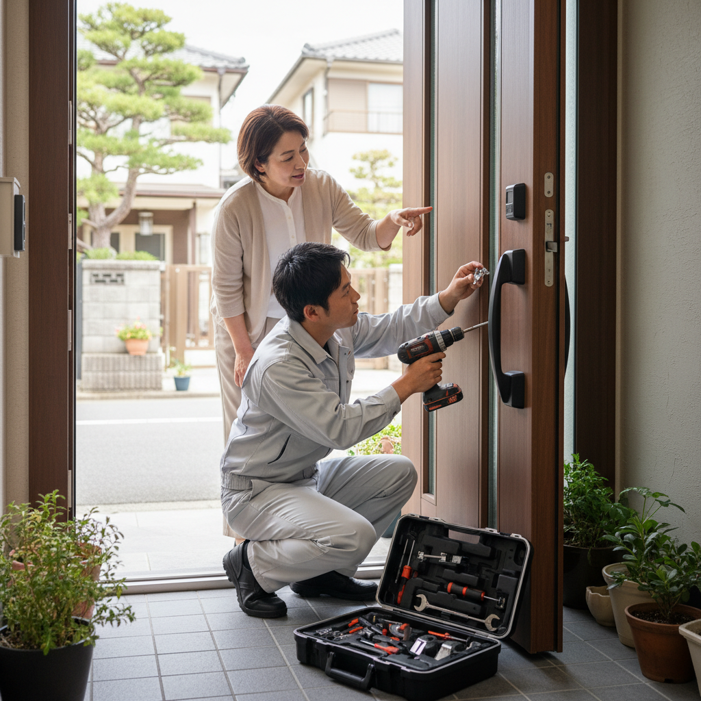 東京都国分寺市光町 ドア修理：料金相場、修理事例、依頼の流れ