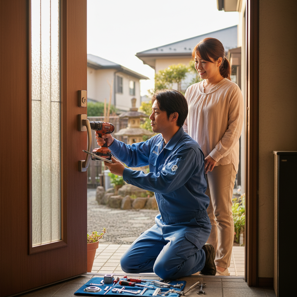 東京都国分寺市新町 ドア修理の料金相場、事例、依頼の流れ