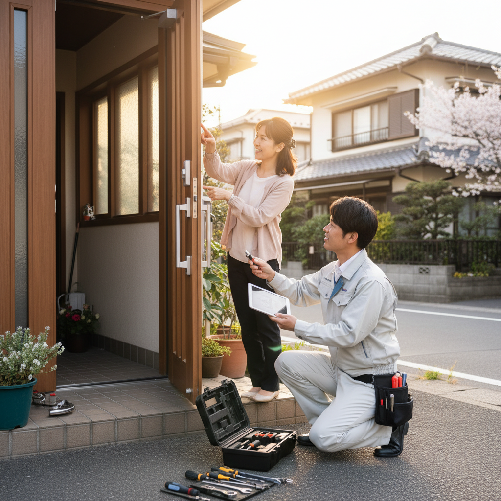 東京都国分寺市西元町 ドア修理の料金・事例・依頼の流れ