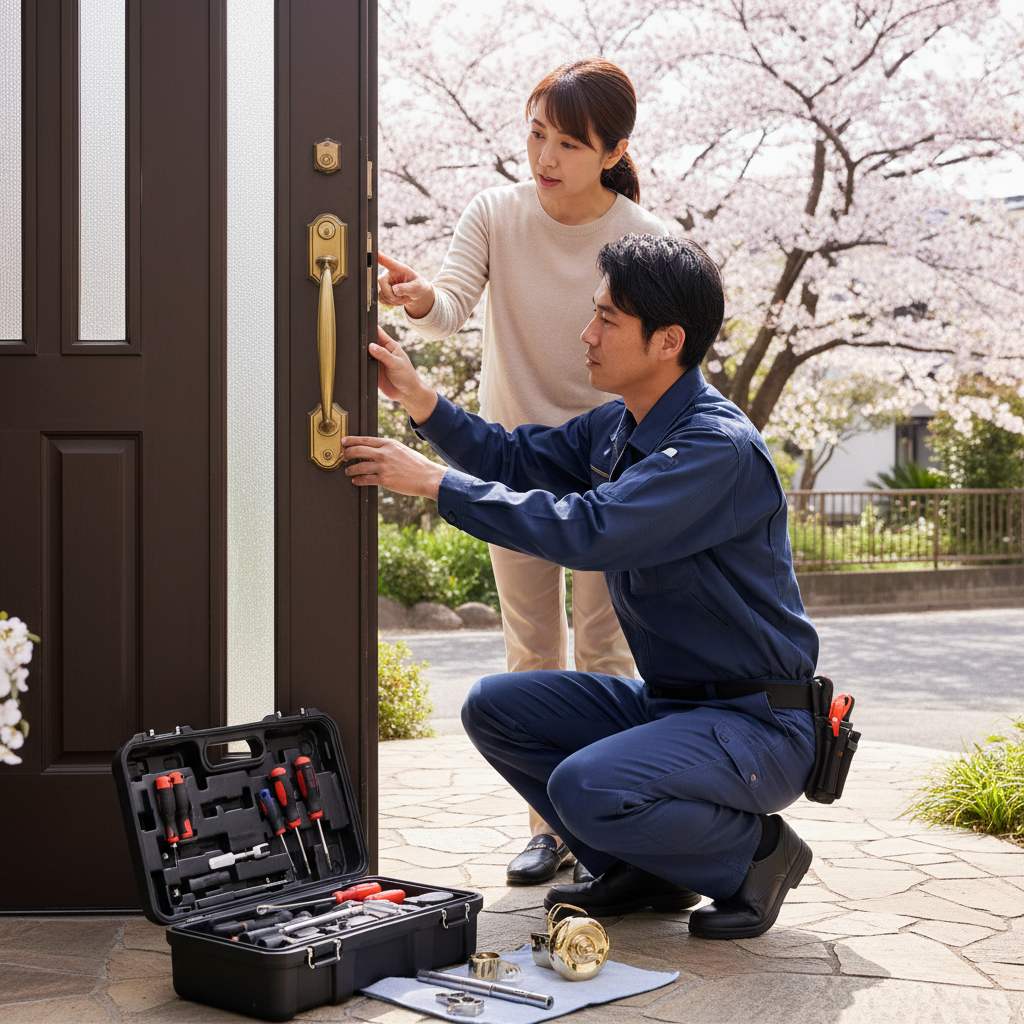 東京都国分寺市西恋ケ窪のドア修理｜料金相場、事例、依頼の流れ