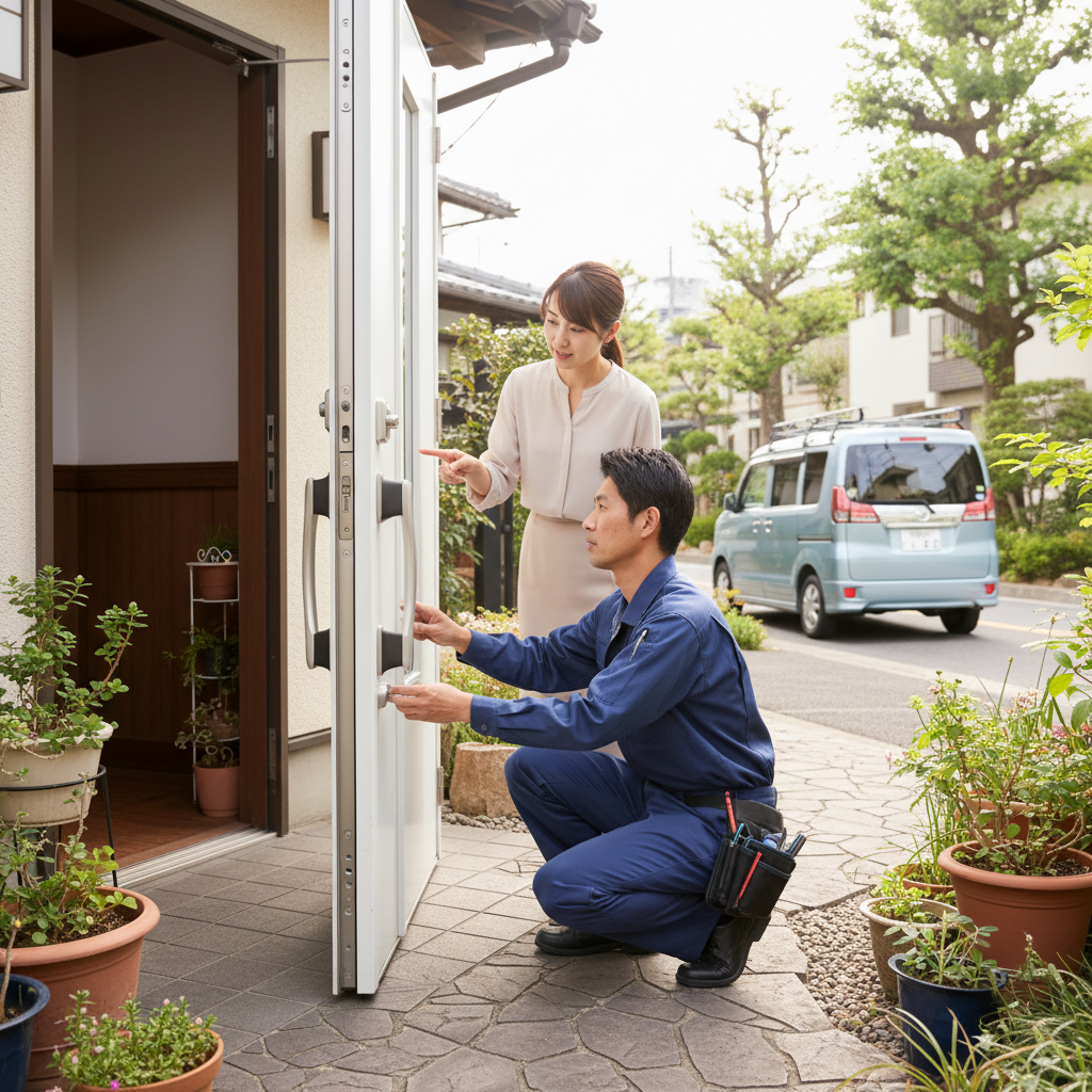 東京都国分寺市本多 ドア修理の料金・事例・依頼の流れ