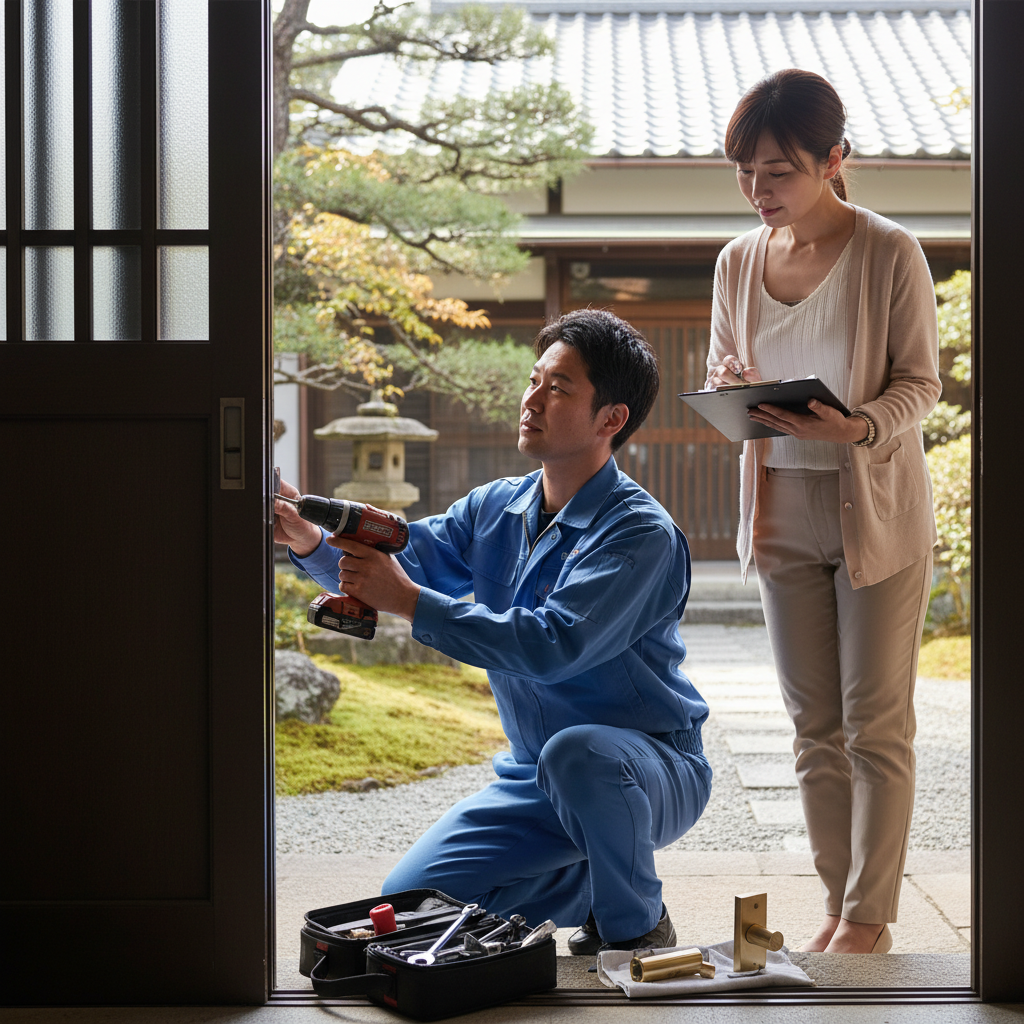 ドア修理の料金・事例・依頼の流れ|国立市西版