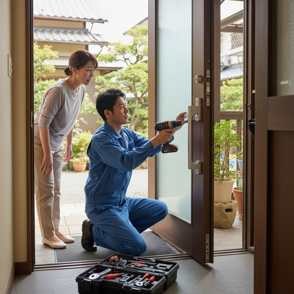 東京都国立市谷保のドア修理｜料金相場・事例・依頼の流れ