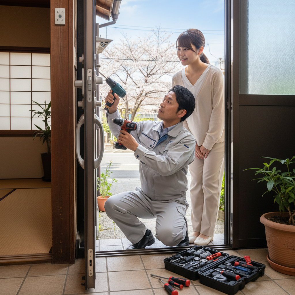 東京都国立市中のドア修理:料金相場・事例・依頼の流れ