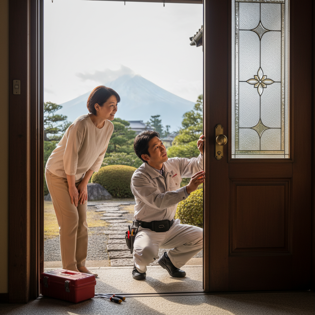 東京都国立市富士見台 ドア修理の料金相場・事例・依頼の流れ
