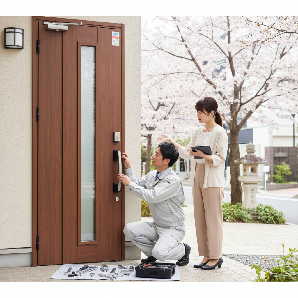 東京都国立市富士見台のドア修理にかかる料金・事例・依頼の流れ