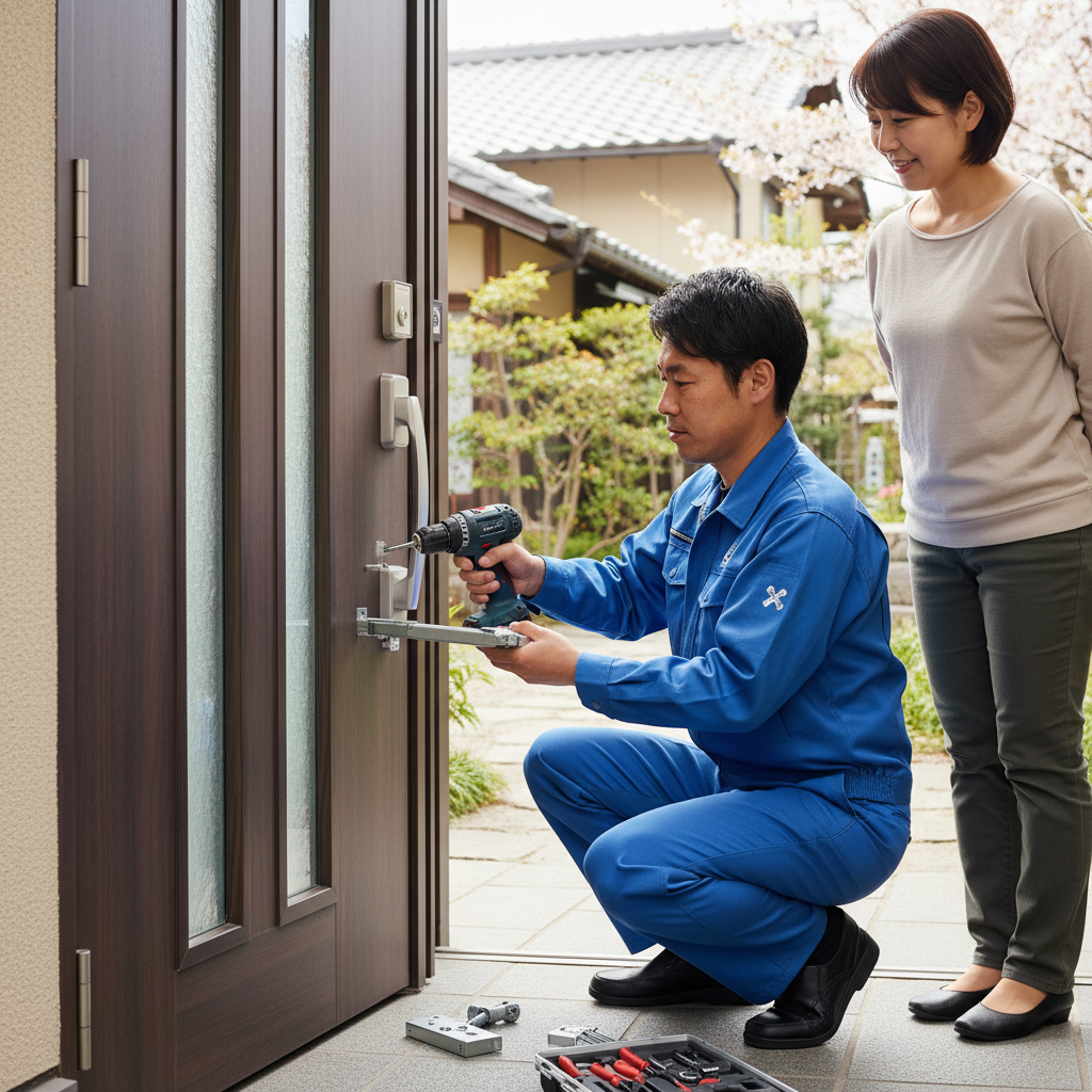 東京都狛江市岩戸南のドア修理｜料金相場、事例、依頼の流れ