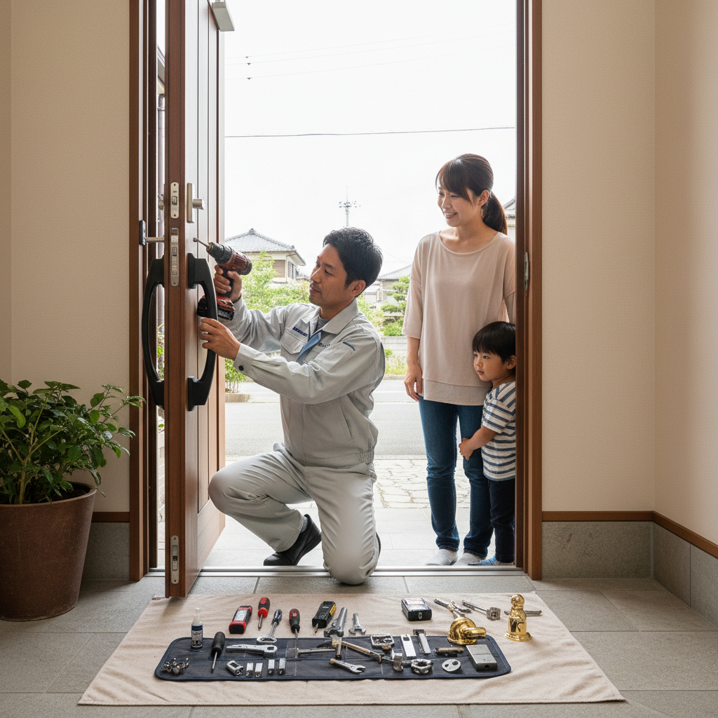 東京都狛江市西野川のドア修理:料金相場、事例、依頼の流れ