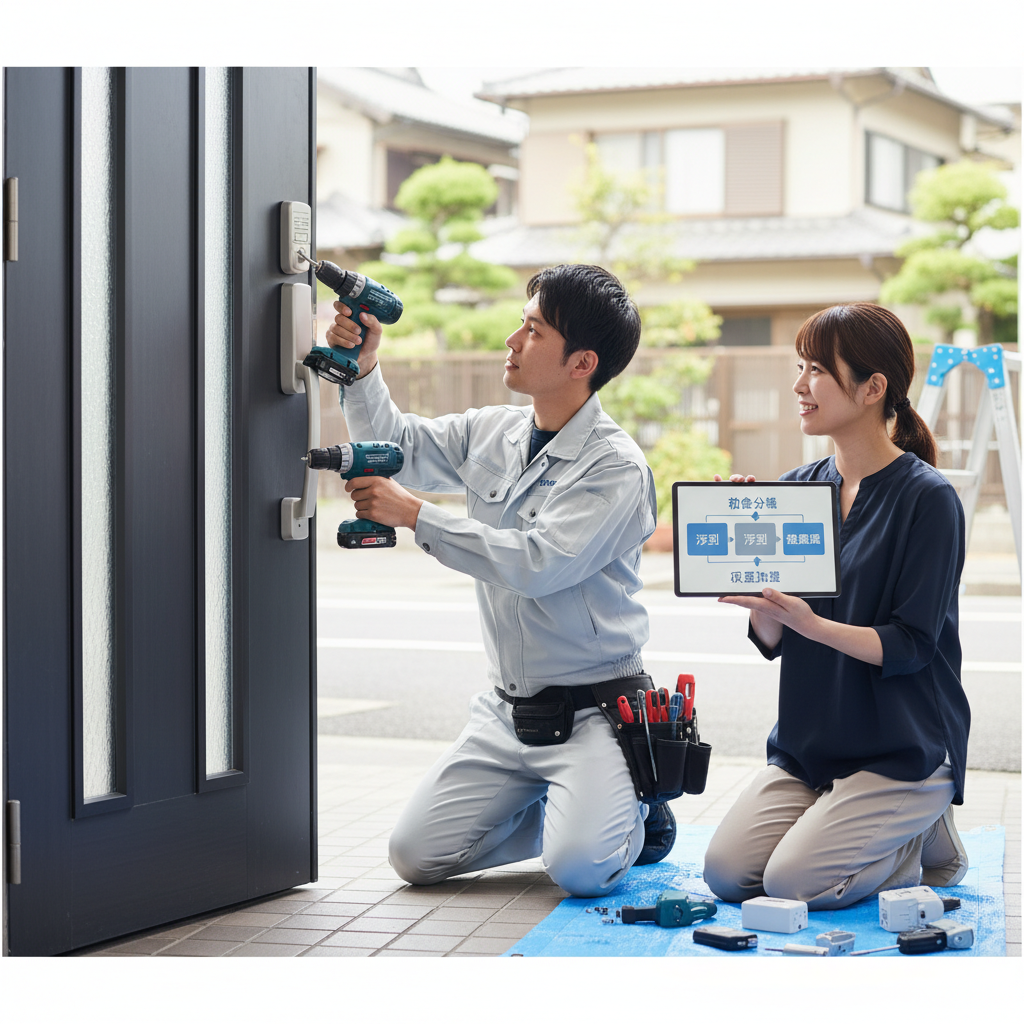 埼玉県さいたま市西区 ドアクローザー交換の料金相場・事例・依頼の流れ