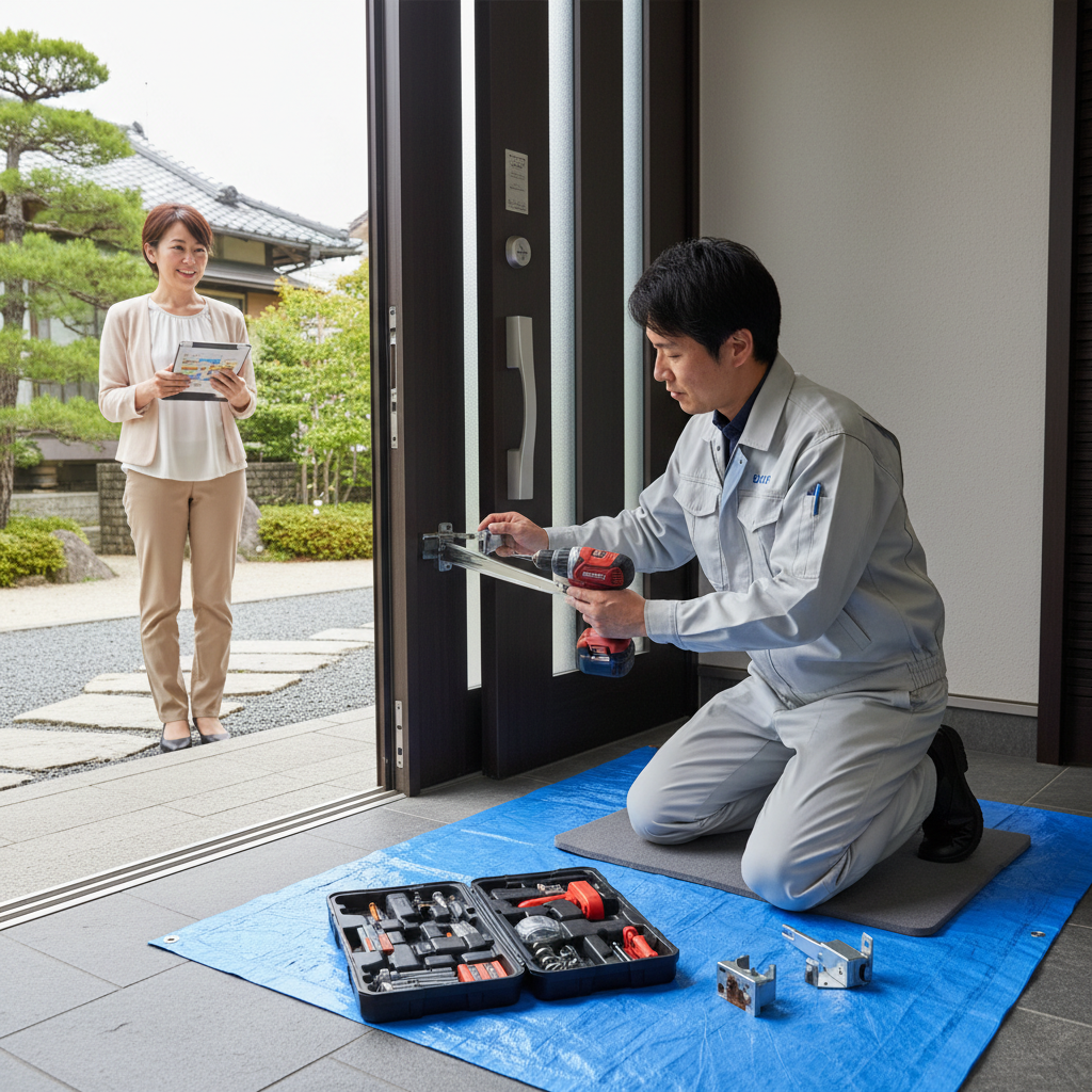 埼玉県さいたま市北区 ドアクローザー交換の料金相場と依頼の流れ
