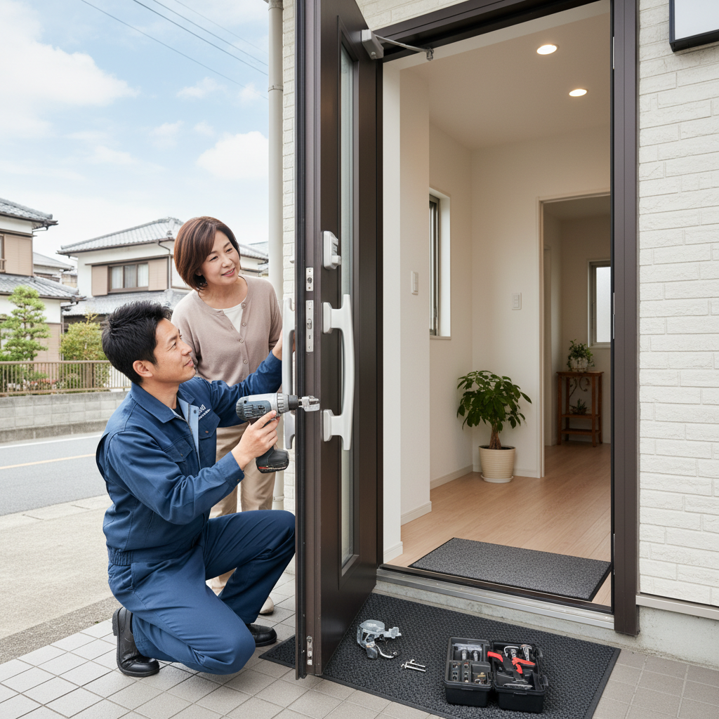 神奈川県横浜市旭区 ドアクローザー交換の料金相場と依頼の流れ