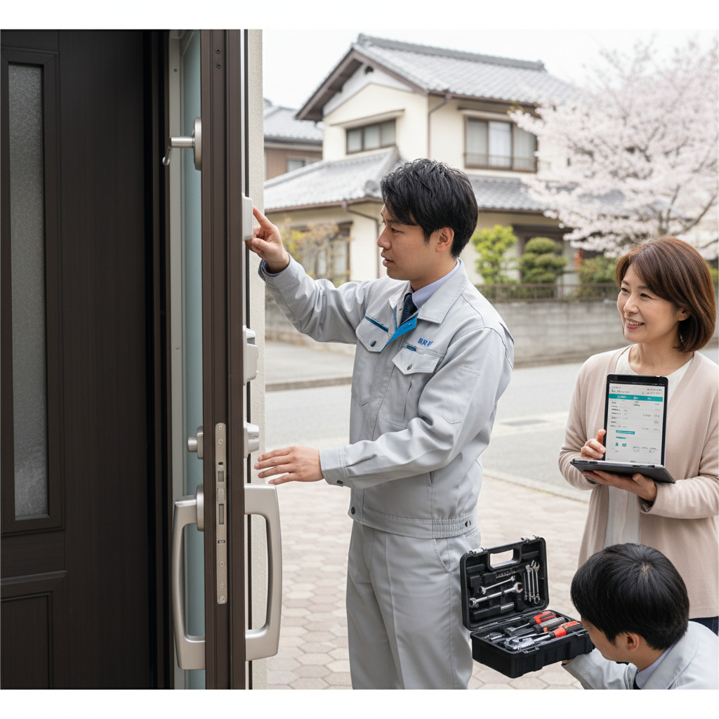 神奈川県横浜市磯子区のドアクローザー交換の料金相場、事例、依頼の流れ