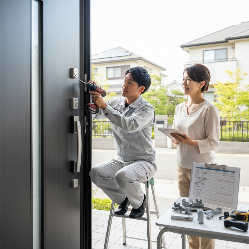 神奈川県横浜市港北区のドアクローザー交換:料金相場、事例、依頼の流れ