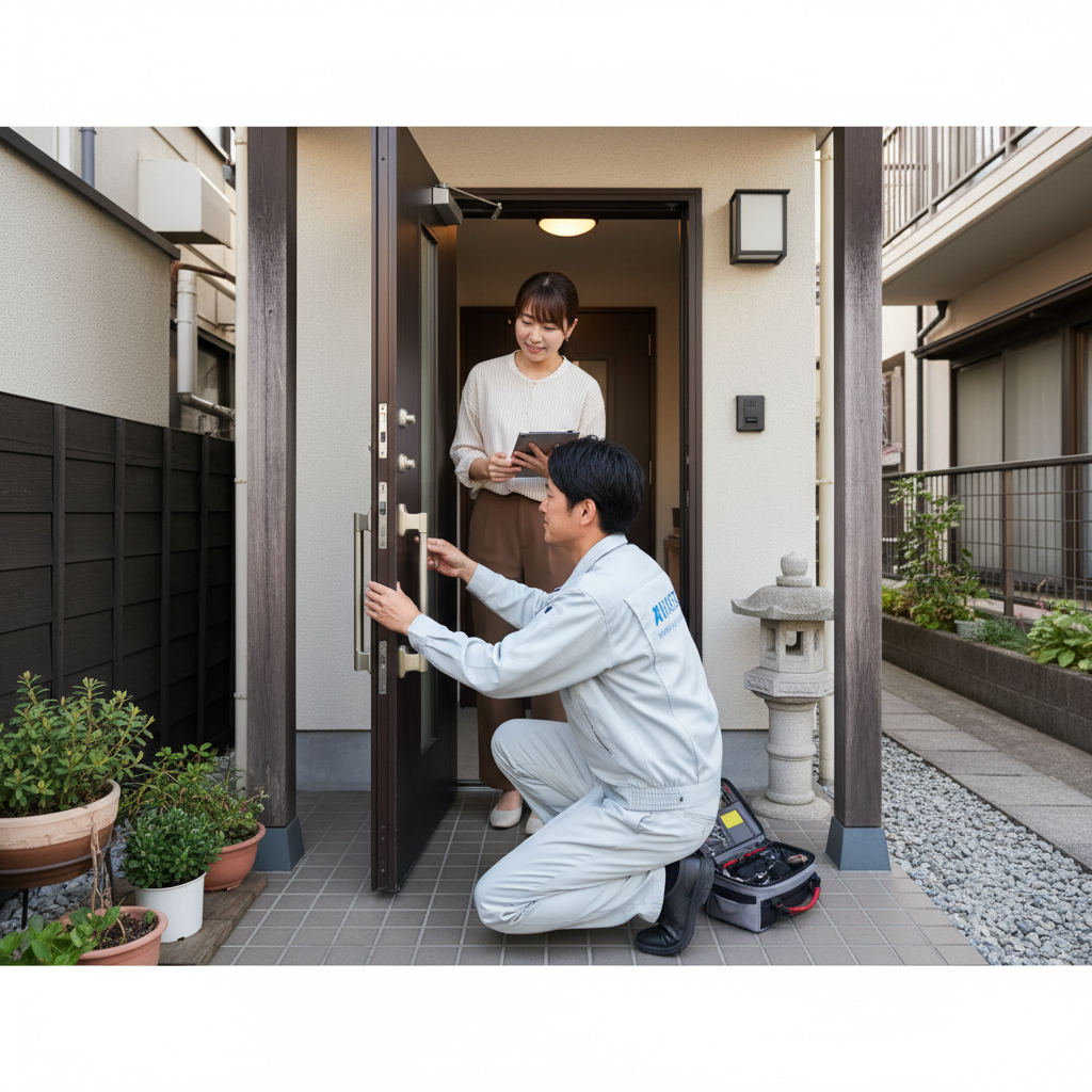 神奈川県横浜市神奈川区｜ドアクローザー交換の料金相場と依頼の流れ