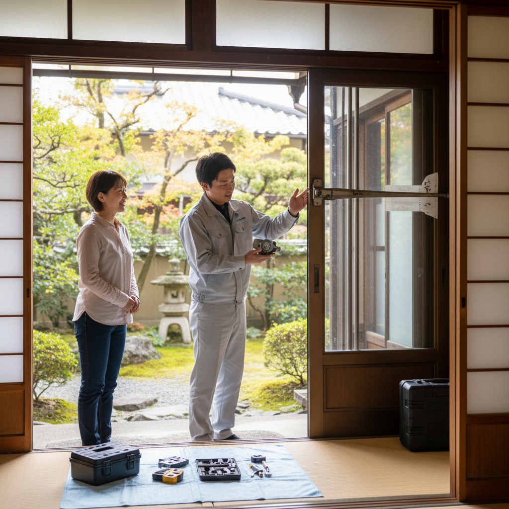 神奈川県横浜市瀬谷区のドアクローザー交換の料金相場、事例、依頼の流れ