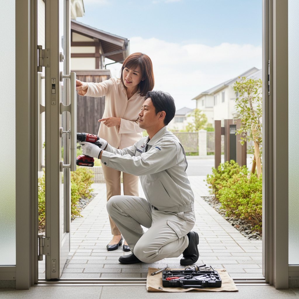 神奈川県横浜市泉区 ドアクローザー交換：料金相場、事例、依頼の流れ