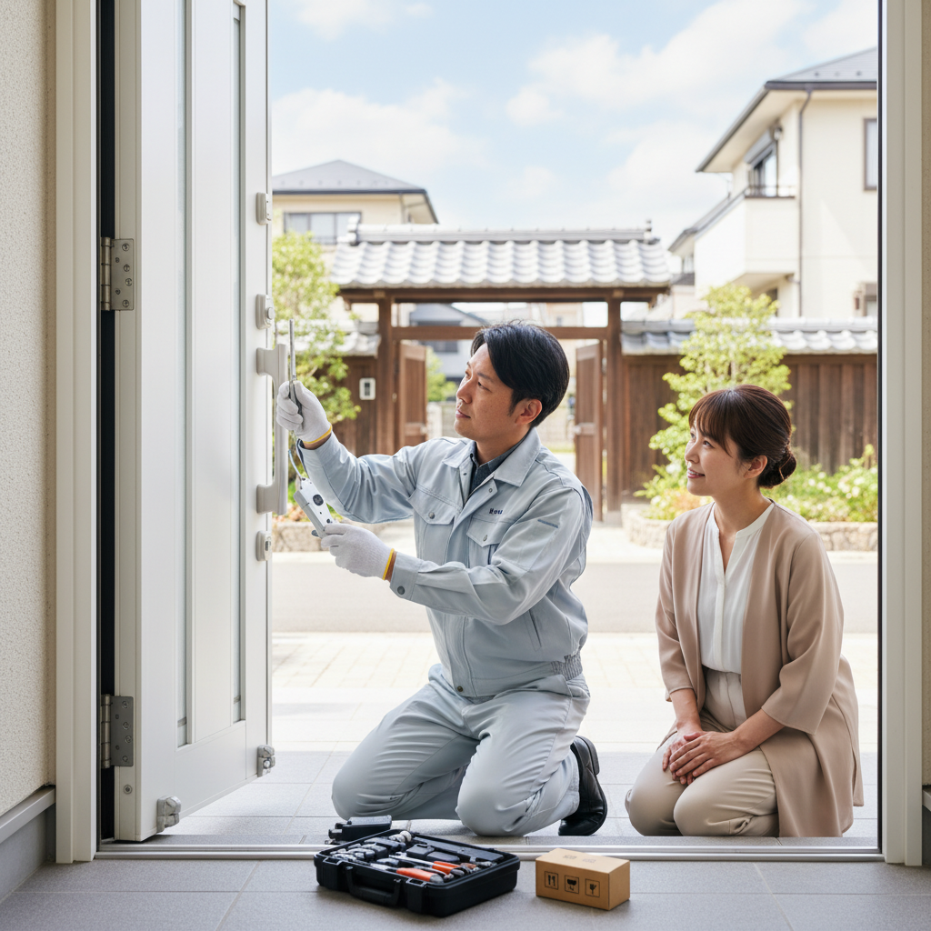 神奈川県横浜市都筑区のドアクローザー交換：料金相場、事例、依頼の流れ
