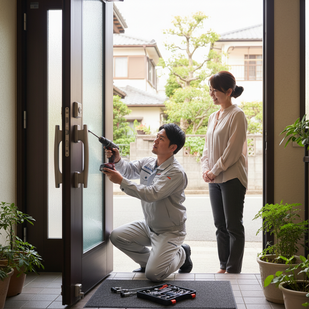 神奈川県横浜市保土ケ谷区のドアクローザー交換:料金相場、事例、依頼の流れ