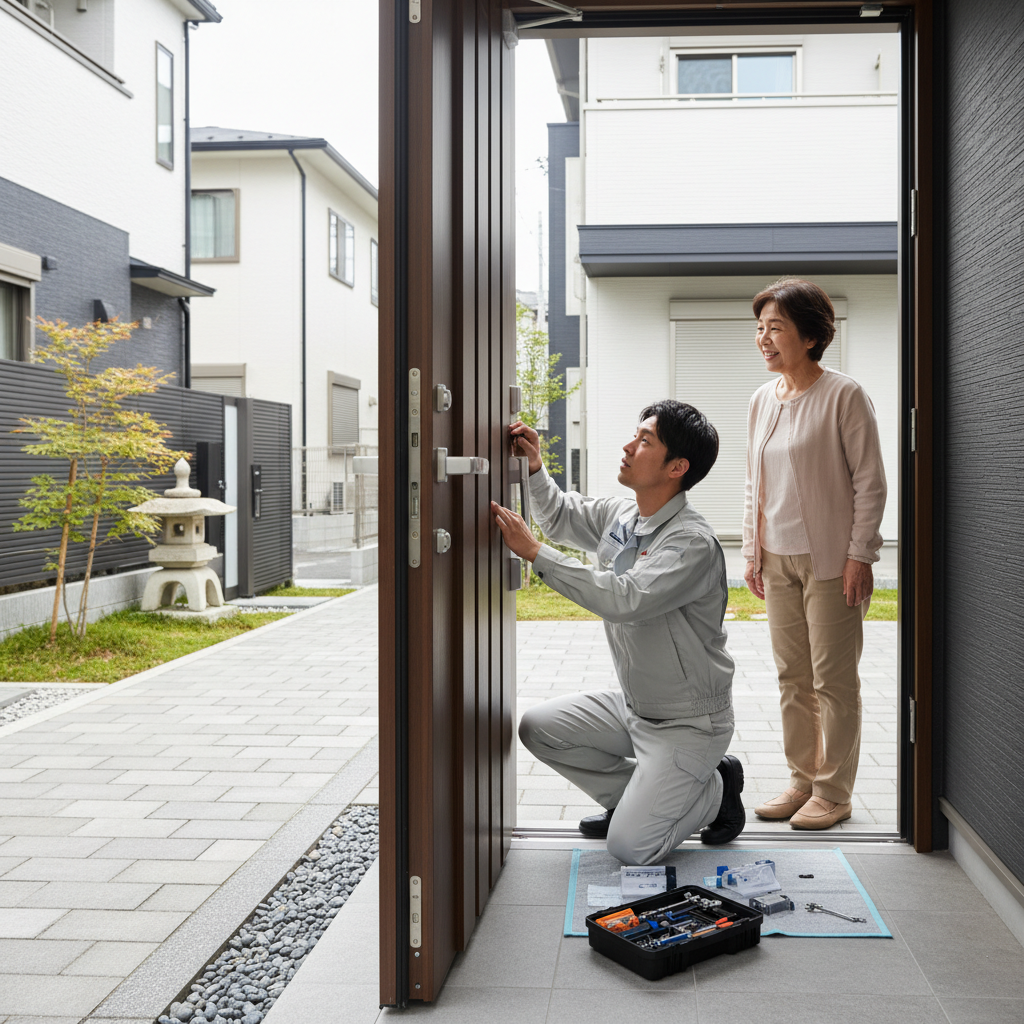 神奈川県川崎市川崎区のドアクローザー交換｜料金相場と依頼の流れ