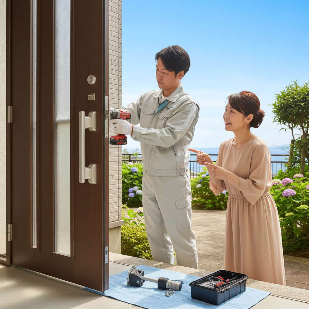 千葉県千葉市美浜区のドアクローザー交換：料金相場・事例・依頼の流れ