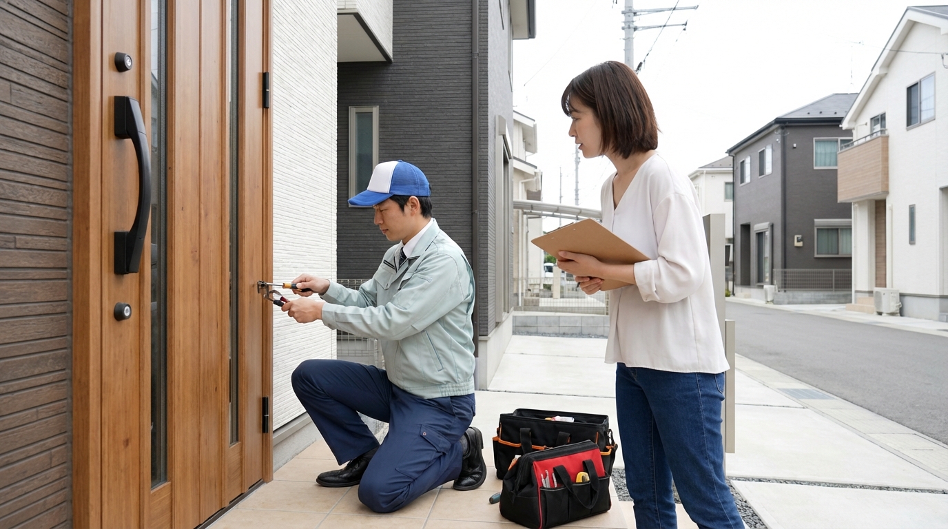 埼玉県さいたま市岩槻区のドア修理:料金・事例・依頼の流れ