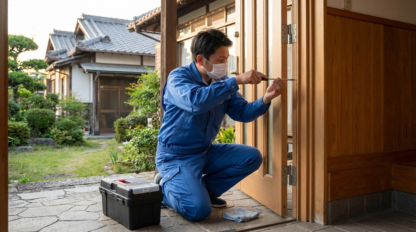埼玉県さいたま市桜区のドア修理：料金・事例・依頼の流れ