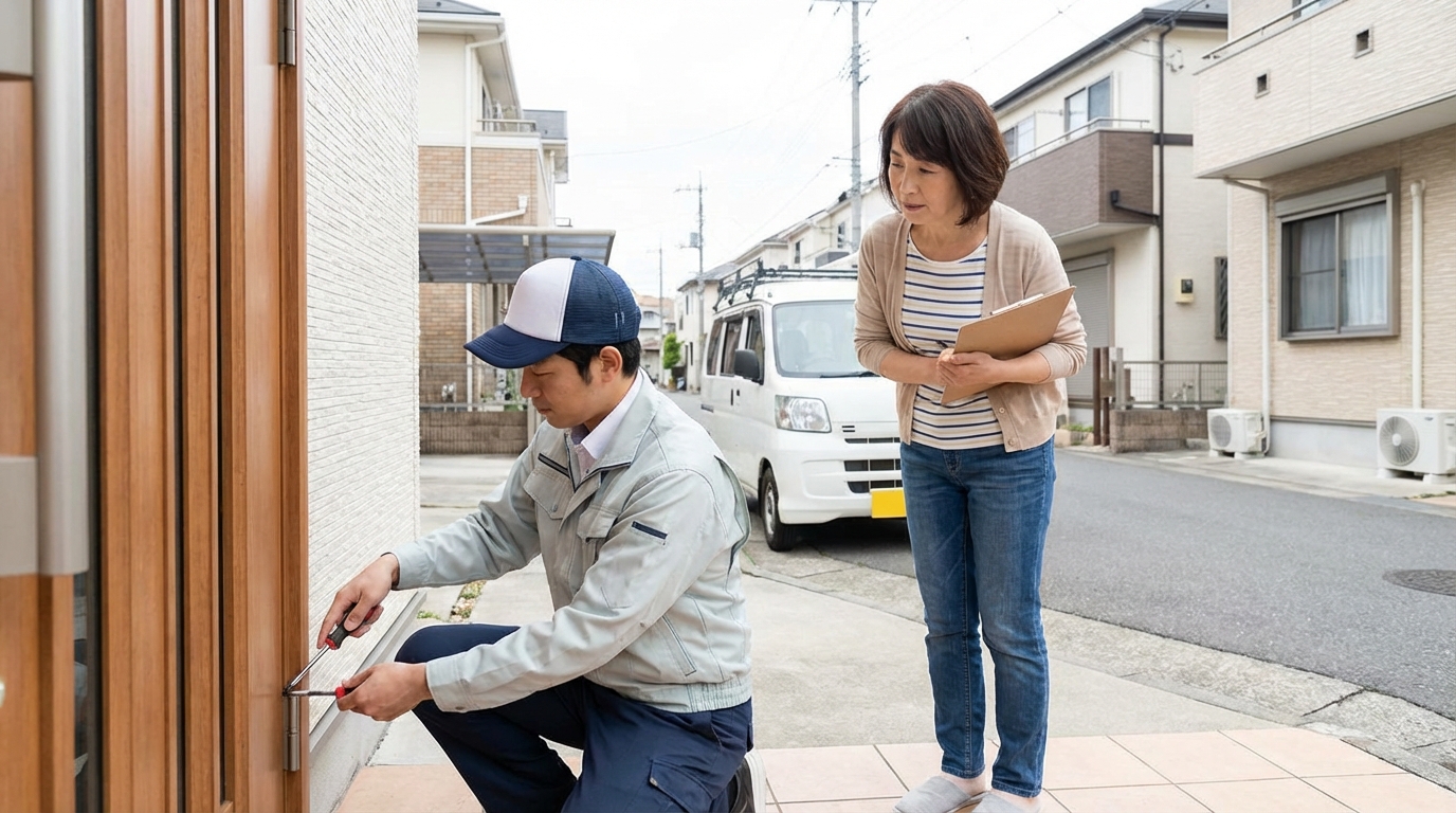 埼玉県さいたま市西区のドア修理：料金相場、事例、依頼の流れ