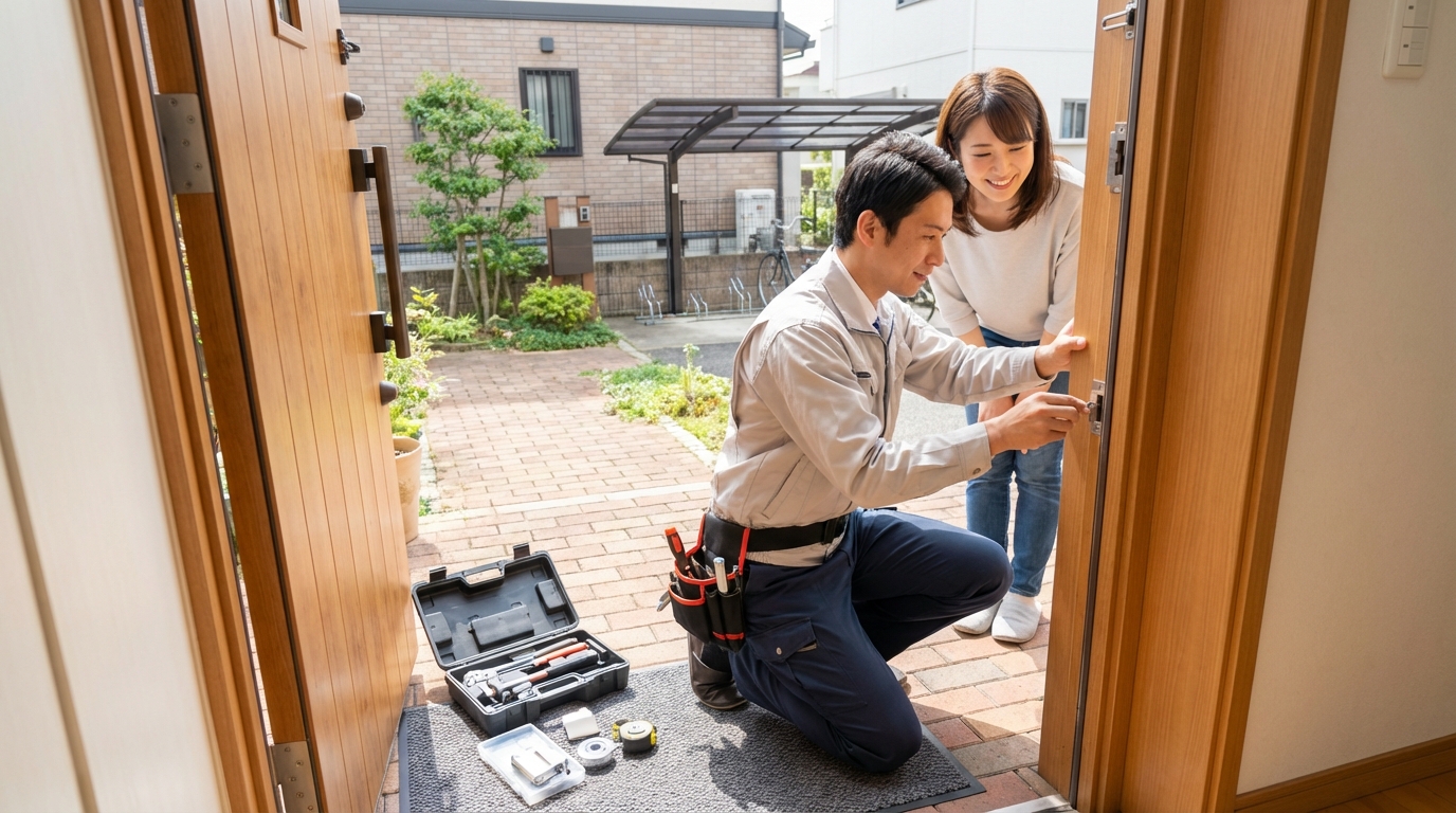 埼玉県さいたま市緑区 ドア修理の料金・事例・依頼の流れ