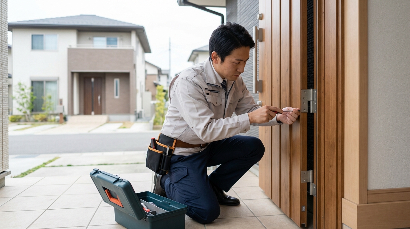 料金・事例・依頼の流れ：埼玉県ふじみ野市のドア修理