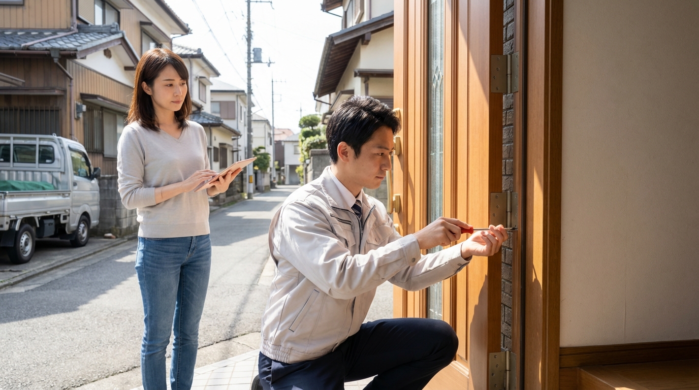 埼玉県狭山市のドア修理：料金・事例・依頼の流れ