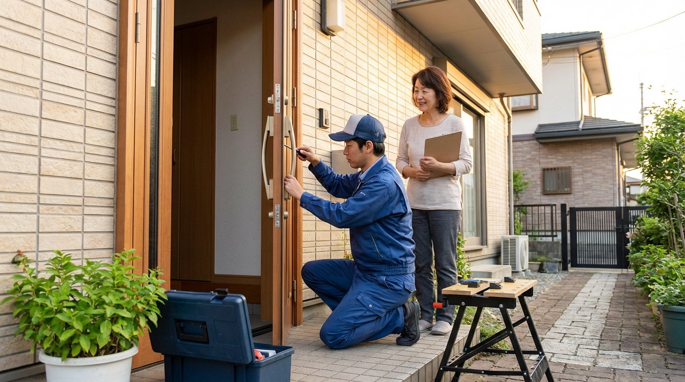 埼玉県幸手市 ドア修理の料金・事例・依頼の流れ