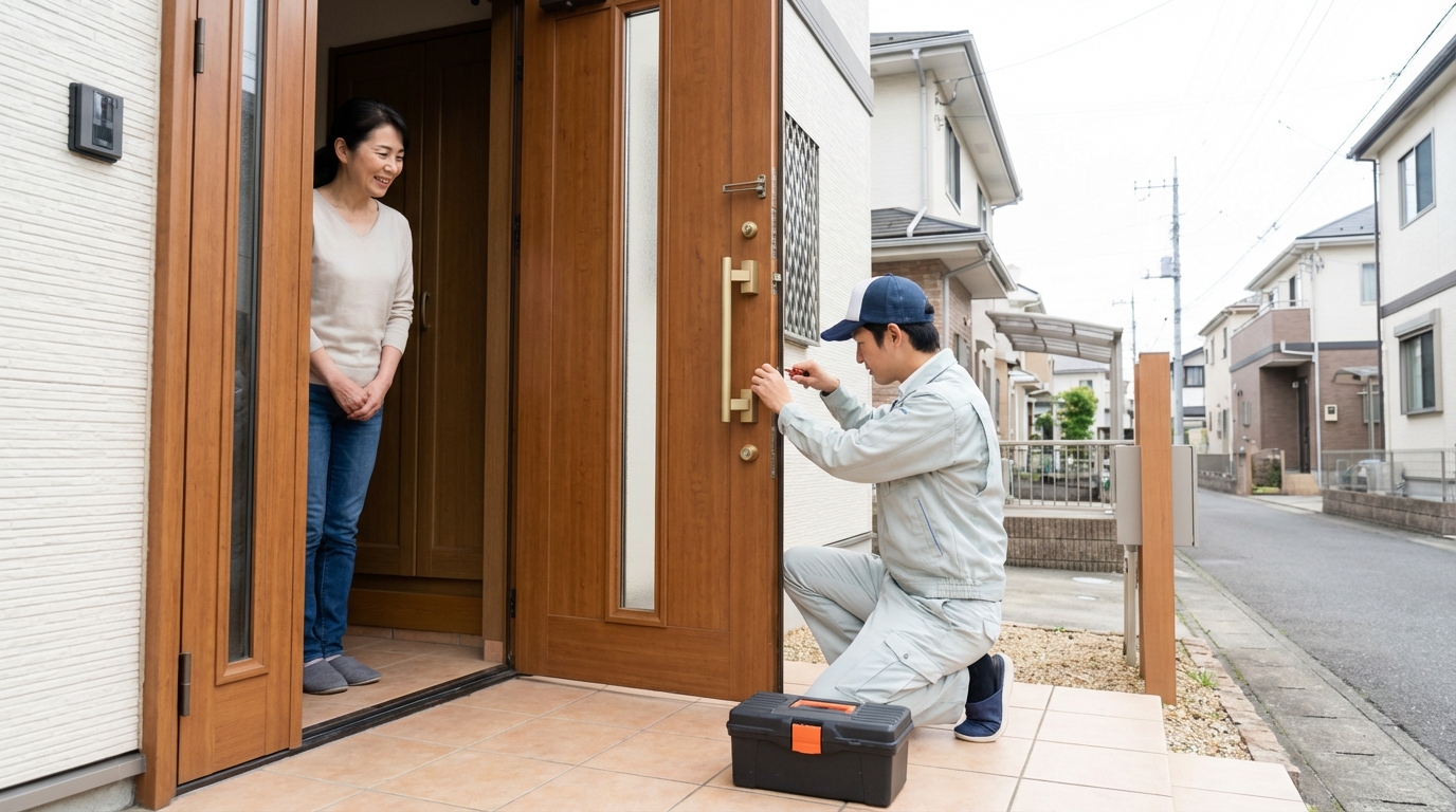 埼玉県志木市 ドア修理の料金相場、事例、依頼の流れ