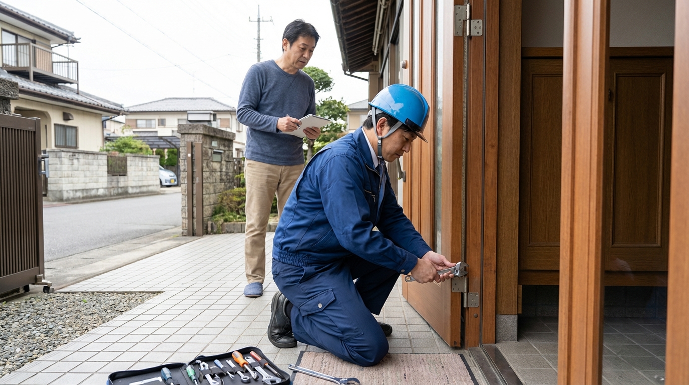 埼玉県春日部市のドア修理：料金相場・事例・依頼の流れ