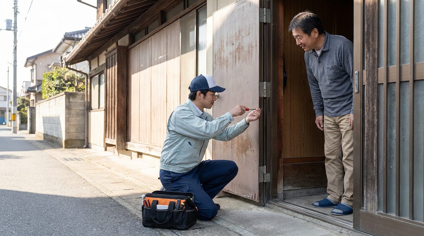 埼玉県深谷市でのドア修理：料金相場、事例、依頼の流れ