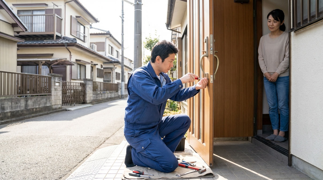 埼玉県神川町 ドア修理の料金相場、事例、依頼の流れ