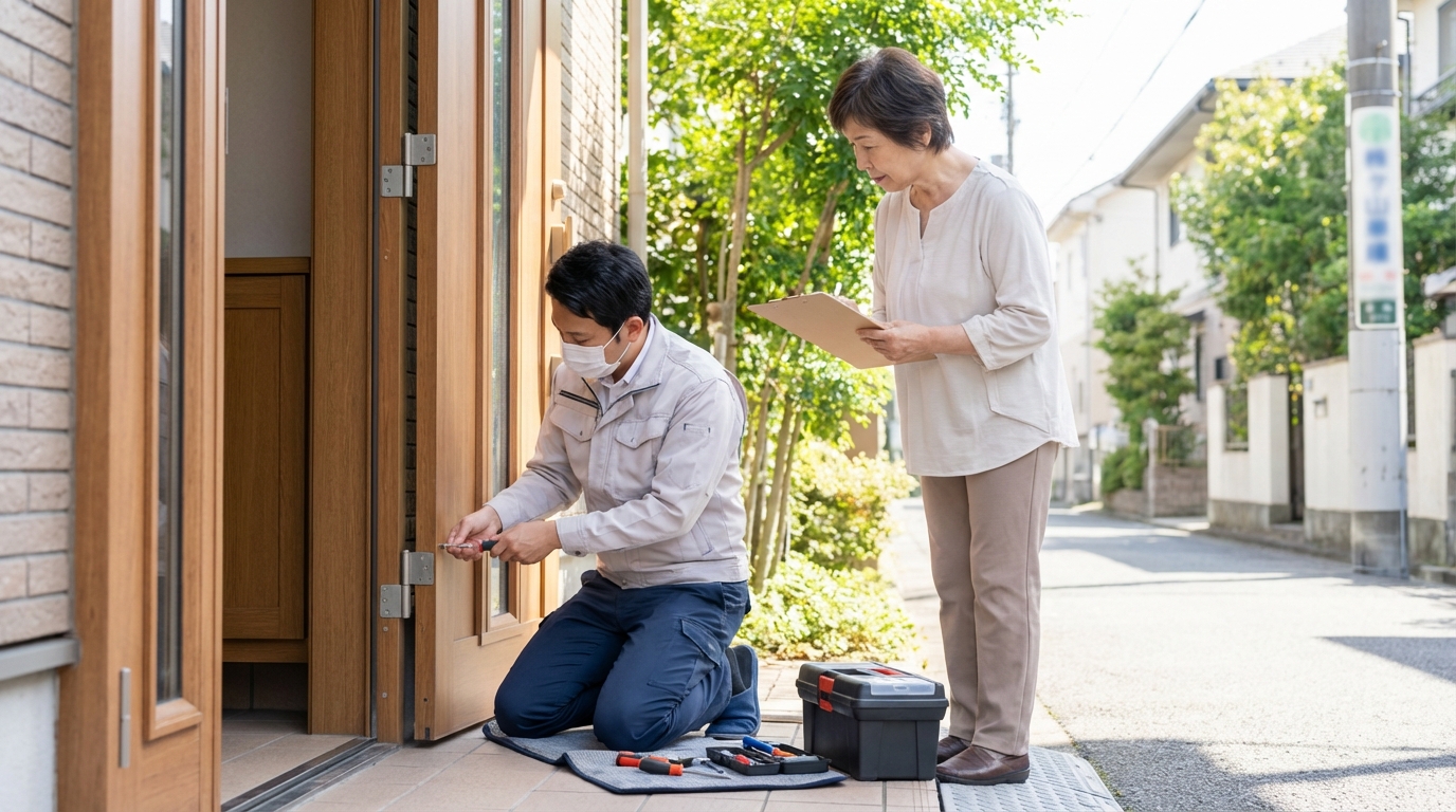 埼玉県杉戸町 ドア修理の料金・事例・依頼の流れ