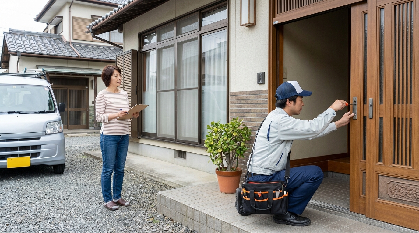 埼玉県秩父市 ドア修理の料金相場と依頼の流れ