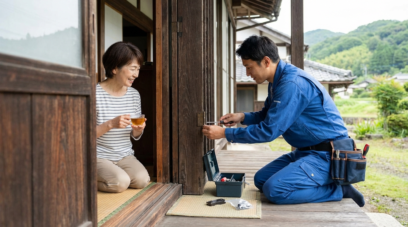 埼玉県東秩父村のドア修理：料金相場、事例、依頼の流れ