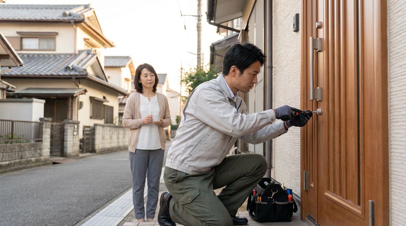 埼玉県白岡市 ドア修理の料金・事例・依頼の流れ