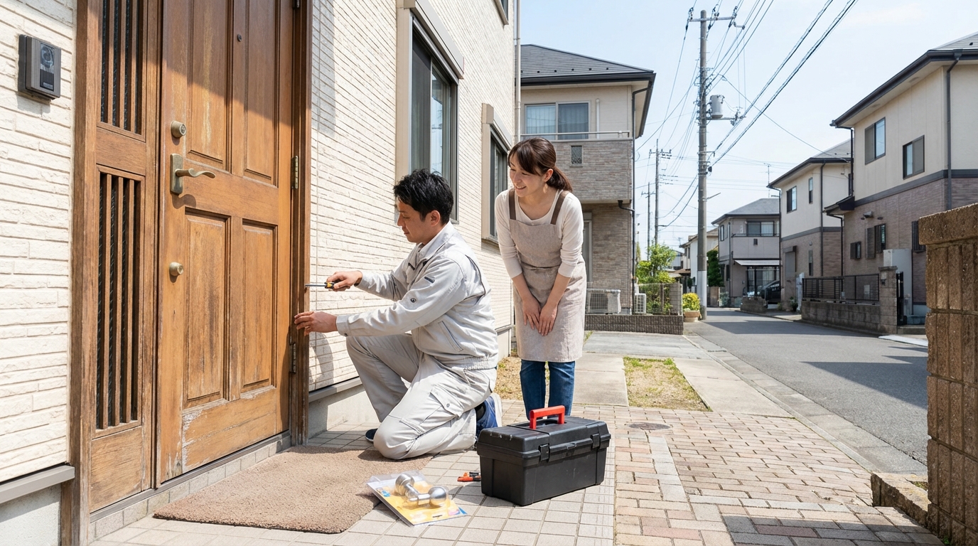 埼玉県八潮市 ドア修理の料金相場・事例と依頼の流れ