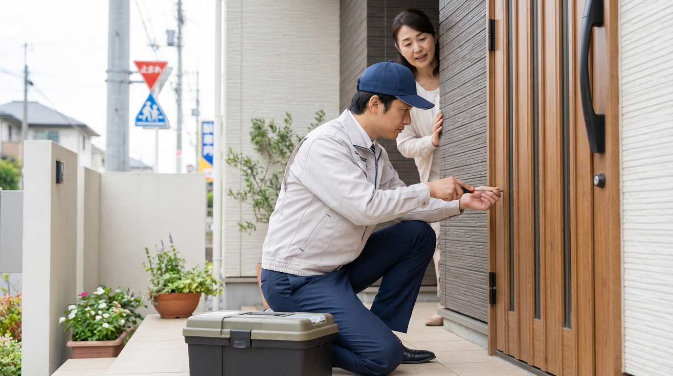 埼玉県富士見市のドア修理:料金相場、事例、依頼の流れ
