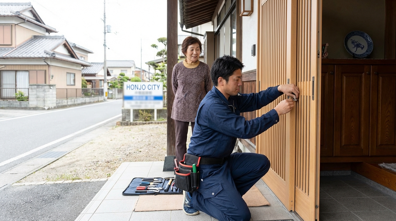 本庄市でのドア修理料金相場と事例｜依頼の流れを解説