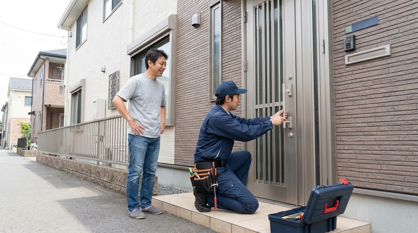 神奈川県横浜市栄区のドア修理｜料金相場、事例、依頼の流れ