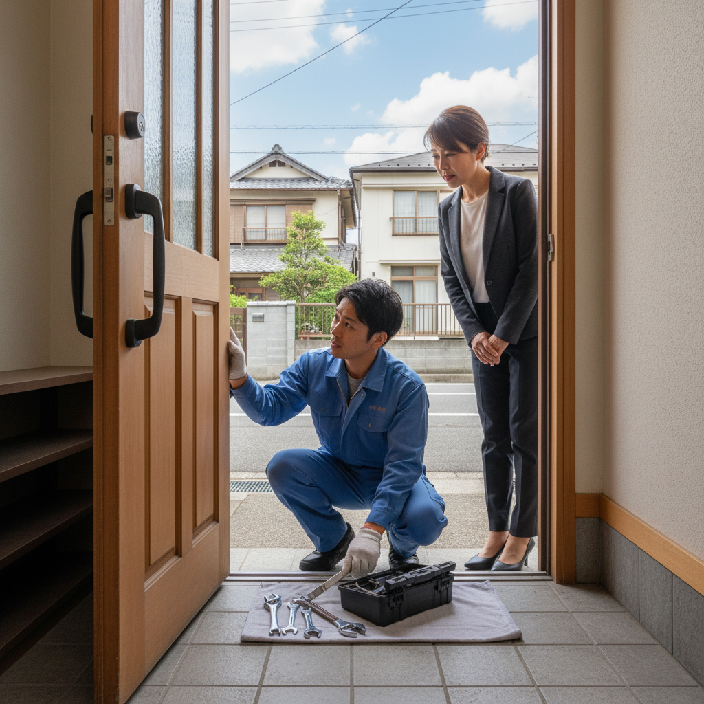 神奈川県横浜市瀬谷区のドア修理｜料金・事例・依頼の流れ