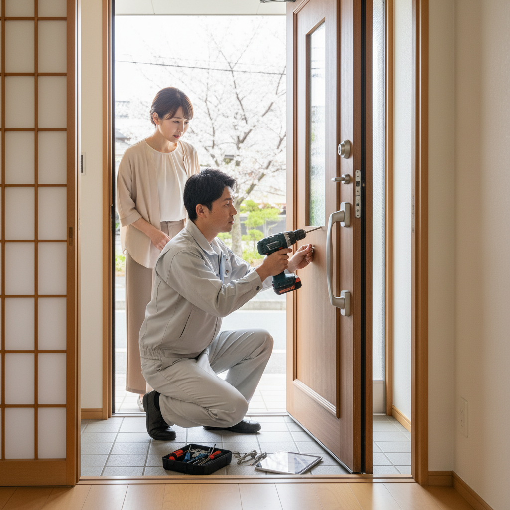 神奈川県横浜市青葉区 ドア修理の料金・事例・依頼の流れ
