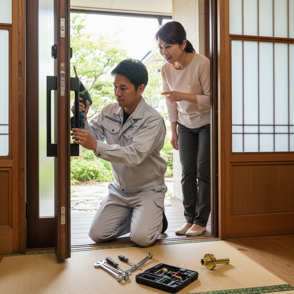 神奈川県横浜市泉区のドア修理｜料金相場、事例、依頼の流れ
